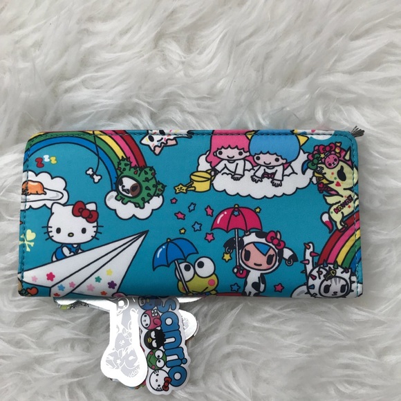 JuJuBe x tokidoki for Hello Sanrio Trifold Wallet - Picture 4 of 7